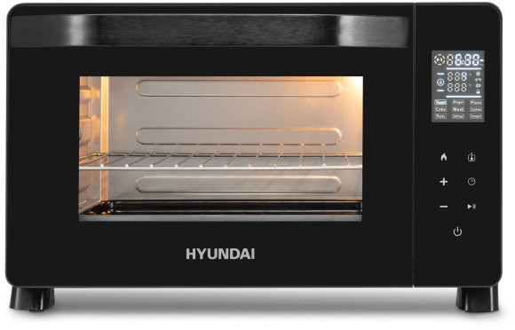 Мини-печь Hyundai MIO-HY088 23л. 1500Вт черный
