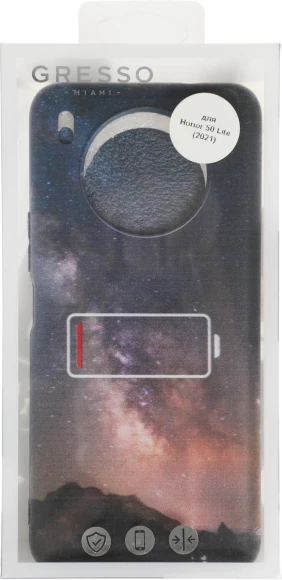 Чехол (клип-кейс) Gresso для Honor 50 Lite Meridian черный (GR17AAAE8883) Чехол (клип-кейс) Gresso для Honor 50 Lite Meridian черный (GR17AAAE8883)