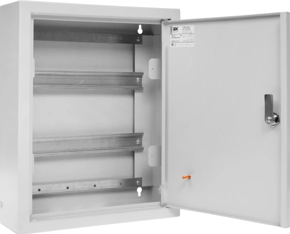 Щит распределительный IEK MKM14-N-24-31-Z TITAN 3 ЩРн-24з-1 36 УХЛ3 навесной 310мм 120мм 395мм 24мод. металл IP31 серый (упак.:1шт)