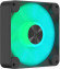 Вентилятор для корпуса Aerocool APNX FP1-120 ARGB 120х120x30 черный 4-pin 33дБ (FP1-120 BK) Ret