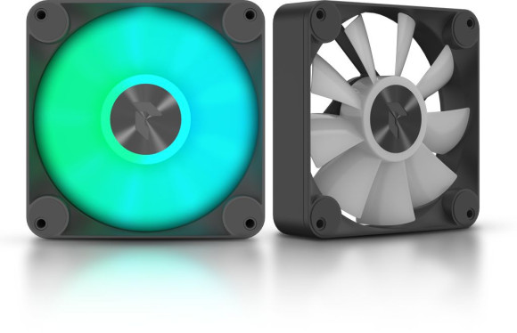 Вентилятор для корпуса Aerocool APNX FP1-120 ARGB 120х120x30 черный 4-pin 33дБ (FP1-120 BK) Ret