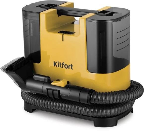 Швабра паровая Kitfort КТ-1062 1500Вт белый/черный