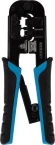 Инструмент обжимной Rexant HT-568R 12-3432-1 для RJ-45/RJ-12/RJ-11 (упак:1шт) черный/синий Инструмент обжимной Rexant HT-568R 12-3432-1 для RJ-45/RJ-12/RJ-11 (упак:1шт) черный/синий
