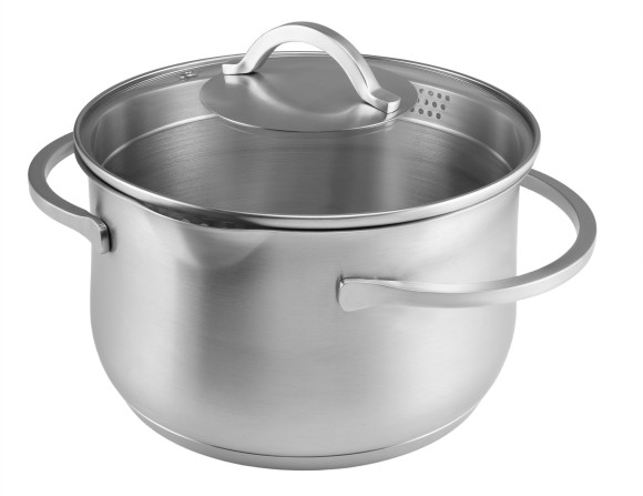 Кастрюля Polaris Solid-24C 6л. d=24см (с крышкой) серебристый (15135) Кастрюля Polaris Solid-24C 6л. d=24см (с крышкой) серебристый (15135)