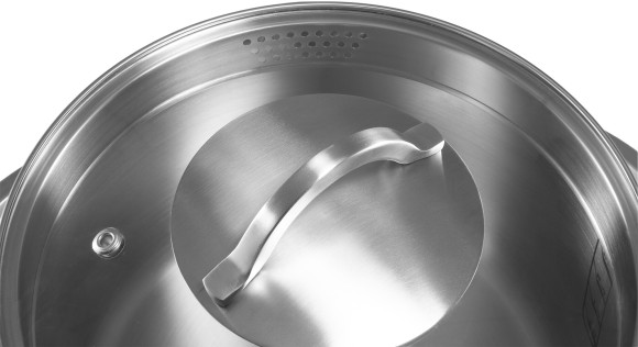 Кастрюля Polaris Solid-24C 6л. d=24см (с крышкой) серебристый (15135) Кастрюля Polaris Solid-24C 6л. d=24см (с крышкой) серебристый (15135)