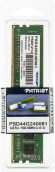 Память DDR4 4Gb 2400MHz Patriot PSD44G240081 RTL PC4-19200 CL17 DIMM 288-pin 1.2В single rank Ret Память DDR4 4Gb 2400MHz Patriot PSD44G240081 RTL PC4-19200 CL17 DIMM 288-pin 1.2В single rank Ret