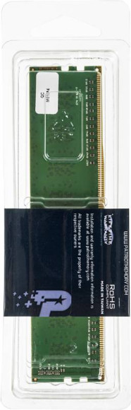 Память DDR4 4Gb 2400MHz Patriot PSD44G240081 RTL PC4-19200 CL17 DIMM 288-pin 1.2В single rank Ret Память DDR4 4Gb 2400MHz Patriot PSD44G240081 RTL PC4-19200 CL17 DIMM 288-pin 1.2В single rank Ret