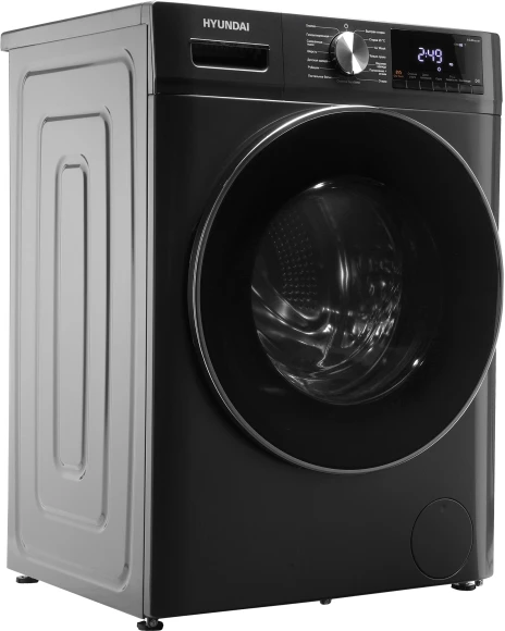 Стиральная машина Hyundai WFD9403 класс: B загр.фронтальная макс.:10кг (с сушкой) темно-серый инвертор