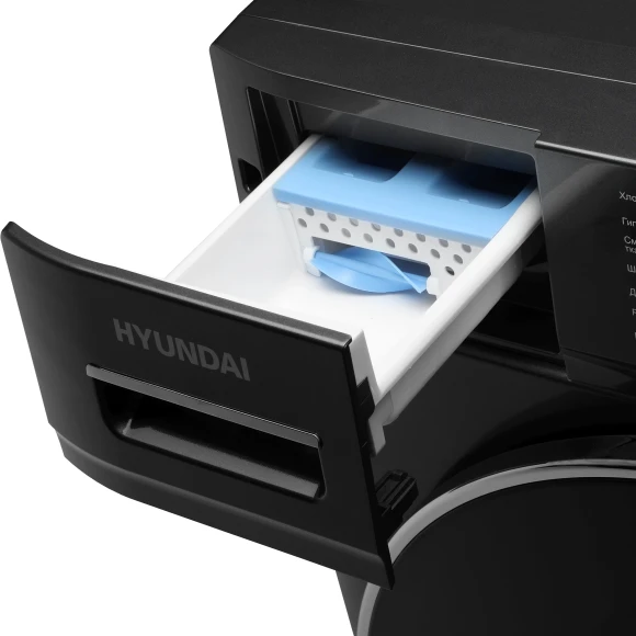 Стиральная машина Hyundai WFD9403 класс: B загр.фронтальная макс.:10кг (с сушкой) темно-серый инвертор