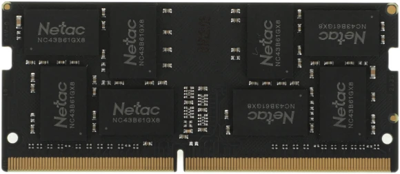 Память DDR4 16Gb 2666MHz Netac NTBSD4N26SP-16 Basic RTL PC4-21300 CL19 SO-DIMM 260-pin 1.2В single rank Ret