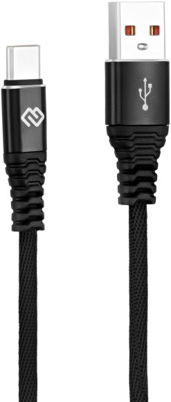 Кабель Digma DG-USBA-С-2M-27W USB (m)-USB Type-C (m) 2м черный
