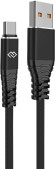 Кабель Digma DG-USBA-С-2M-27W USB (m)-USB Type-C (m) 2м черный