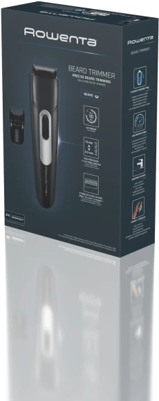 Триммер Rowenta TN2801F4 черный (насадок в компл:1шт)