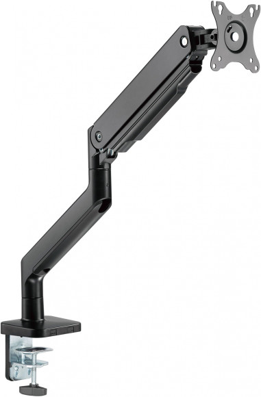 Кронштейн для мониторов Ultramounts UM730 черный 17"-45" макс.16кг крепление к столешнице поворот и наклон Кронштейн для мониторов Ultramounts UM730 черный 17"-45" макс.16кг крепление к столешнице поворот и наклон