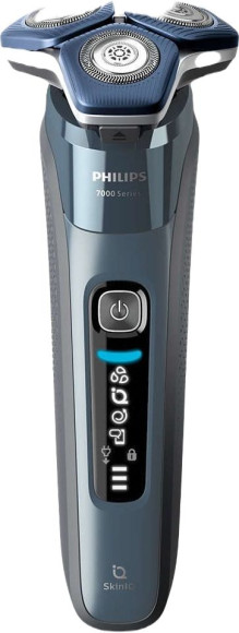 Бритва роторная Philips S7882/55 реж.эл.:3 питан.:аккум. синий/серебристый Бритва роторная Philips S7882/55 реж.эл.:3 питан.:аккум. синий/серебристый