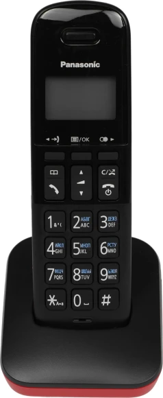 Р/Телефон Dect Panasonic KX-TGB610RUR красный/черный АОН Р/Телефон Dect Panasonic KX-TGB610RUR красный/черный АОН