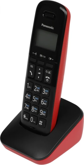 Р/Телефон Dect Panasonic KX-TGB610RUR красный/черный АОН Р/Телефон Dect Panasonic KX-TGB610RUR красный/черный АОН