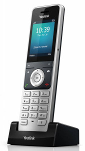 Трубка доп. Dect Yealink W56H серебристый для W52P/W60P/W41P Трубка доп. Dect Yealink W56H серебристый для W52P/W60P/W41P