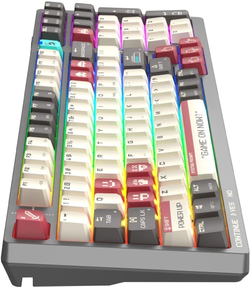 Клавиатура A4Tech Bloody WS98 Pixels Red механическая темно-серый/белый USB беспроводная BT/Radio Multimedia for gamer LED (WS98) Клавиатура A4Tech Bloody WS98 Pixels Red механическая темно-серый/белый USB беспроводная BT/Radio Multimedia for gamer LED (WS98)