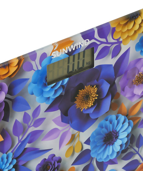 Весы напольные электронные SunWind SSB051 макс.180кг рисунок Весы напольные электронные SunWind SSB051 макс.180кг рисунок