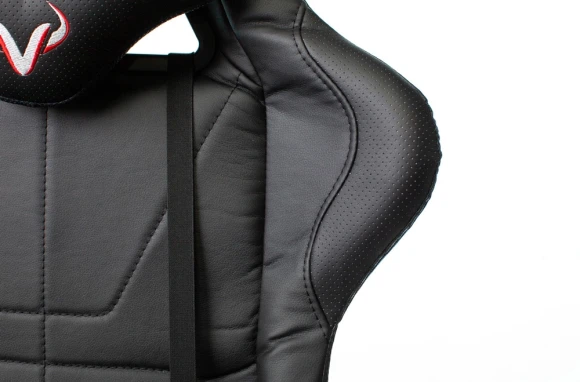 Кресло игровое Zombie VIKING 5 AERO Edition черный экокожа с подголов. крестов. пластик