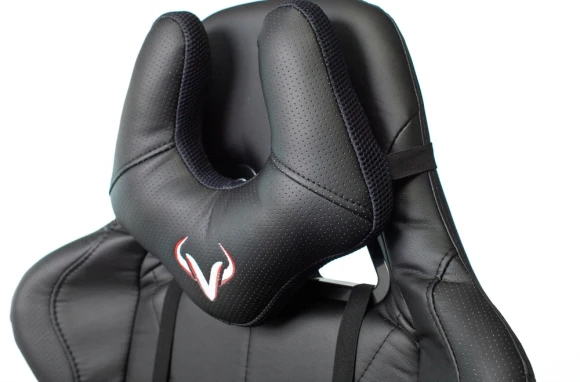Кресло игровое Zombie VIKING 5 AERO Edition черный экокожа с подголов. крестов. пластик
