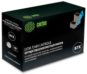 Картридж лазерный Cactus CS-CF287X-MPS CF287XX черный (24000стр.) для HP LJ M506dn/M506n/M506x Картридж лазерный Cactus CS-CF287X-MPS CF287XX черный (24000стр.) для HP LJ M506dn/M506n/M506x