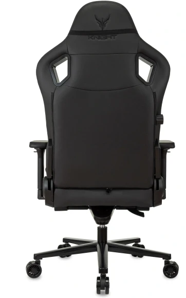Кресло игровое Knight Craft черный экокожа с подголов. крестов. металл Кресло игровое Knight Craft черный экокожа с подголов. крестов. металл