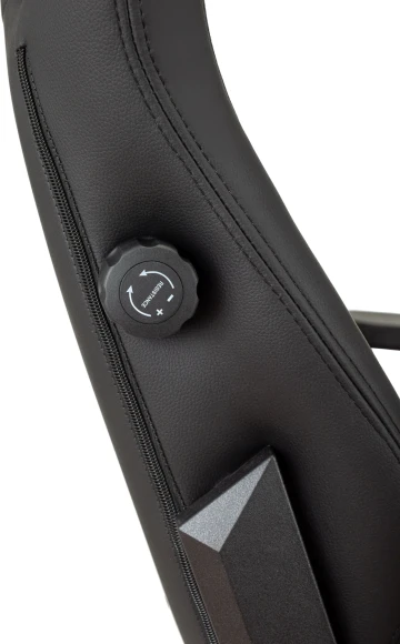 Кресло игровое Knight Craft черный экокожа с подголов. крестов. металл Кресло игровое Knight Craft черный экокожа с подголов. крестов. металл