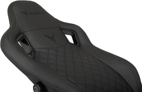 Кресло игровое Knight Craft черный экокожа с подголов. крестов. металл Кресло игровое Knight Craft черный экокожа с подголов. крестов. металл