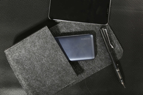 Мобильный аккумулятор Romoss WSL10 10000mAh QC2.0 18W 3A USB-A/USB-C беспров.зар. синий