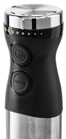 Блендер погружной Hyundai HYB-H3824 800Вт серебристый/черный