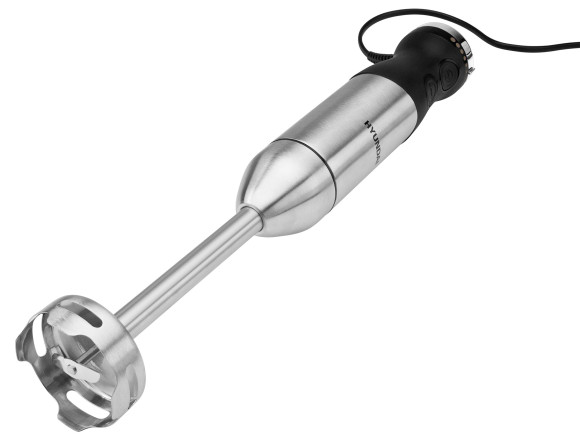 Блендер погружной Hyundai HYB-H3824 800Вт серебристый/черный