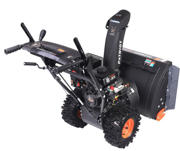Снегоуборщик бензин. Patriot PS 707 E 7л.с.