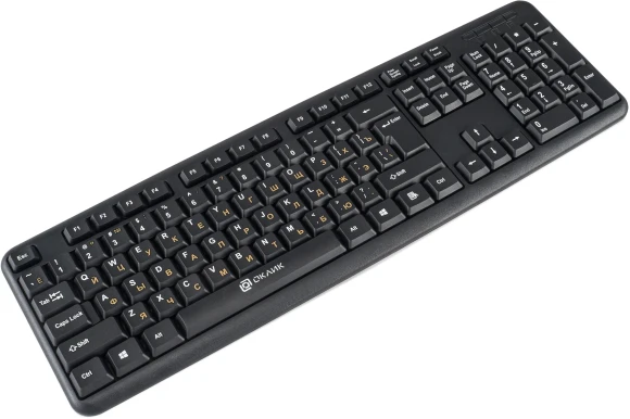 Клавиатура Оклик 130M черный USB (337077) Клавиатура Оклик 130M черный USB (337077)
