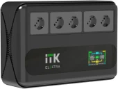 Источник бесперебойного питания ITK Electra ELT5-1000VA-1-001 600Вт 1000ВА черный Источник бесперебойного питания ITK Electra ELT5-1000VA-1-001 600Вт 1000ВА черный