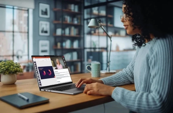 Ноутбук Lenovo IdeaPad 5 Pro 14AHP9 Ryzen 5 8645HS 16Gb SSD1Tb NVIDIA GeForce RTX 3050 6Gb 14" OLED 2.8K (2880x1800) без ОС grey WiFi BT Cam (83D30028RK)