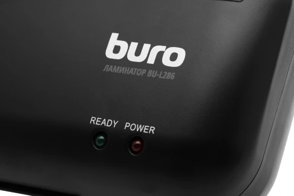 Ламинатор Buro BU-L286 черный A4 (70-125мкм) 28см/мин (2вал.) лам.фото