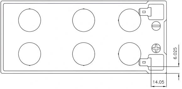 Батарея для ИБП CSB GP1272 F2 12В 7.2Ач Батарея для ИБП CSB GP1272 F2 12В 7.2Ач