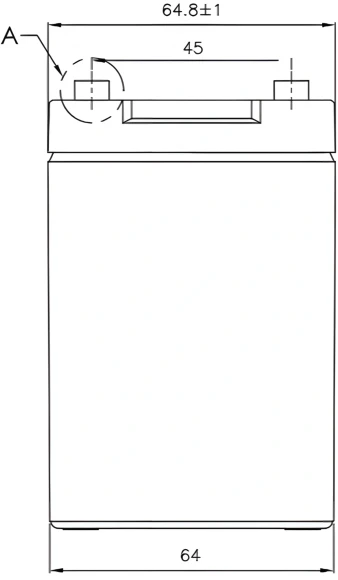 Батарея для ИБП CSB GP1272 F2 12В 7.2Ач Батарея для ИБП CSB GP1272 F2 12В 7.2Ач