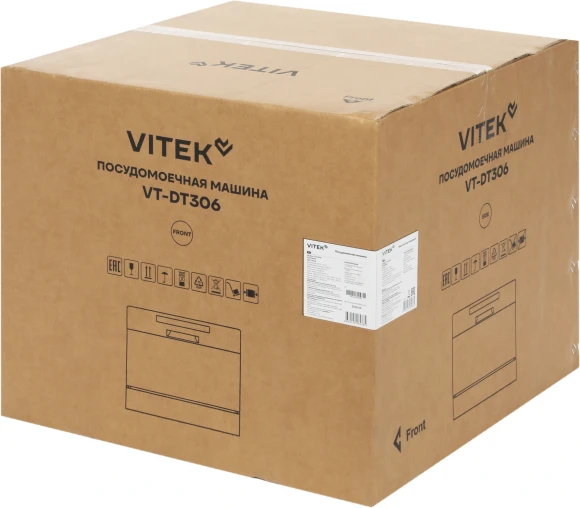 Посудомоечная машина Vitek VT-DT306 белый (компактная)