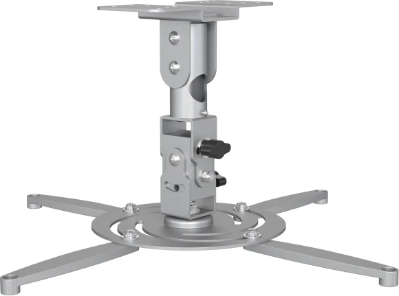 Кронштейн для проектора Cactus CS-VM-PR04-AL серебристый макс.22кг потолочный поворот и наклон Кронштейн для проектора Cactus CS-VM-PR04-AL серебристый макс.22кг потолочный поворот и наклон