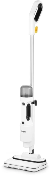 Швабра паровая Kitfort КТ-1066 1500Вт черный/белый