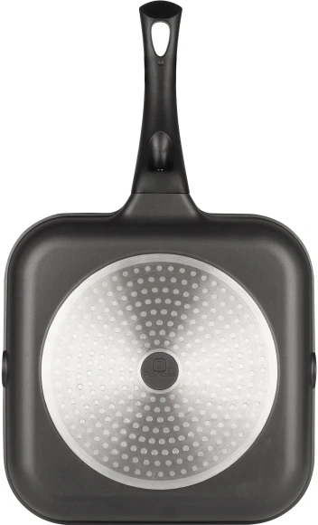 Сковорода-гриль Rondell Schwarz RDA-1683 квадратная 28см покрытие: Xylan Plus ручка несъемная (без крышки) черный