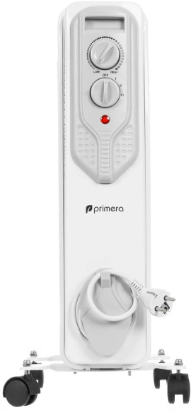 Радиатор масляный Primera ORP-715-HMC 1500Вт белый Радиатор масляный Primera ORP-715-HMC 1500Вт белый