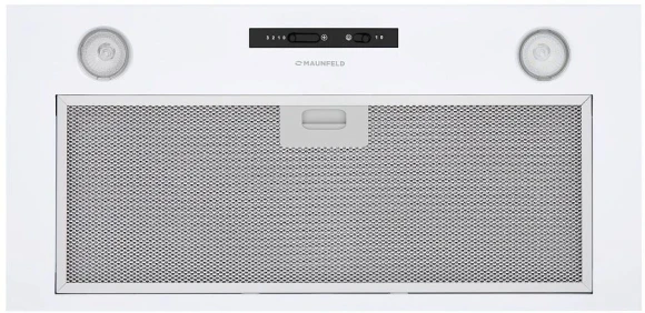 Вытяжка встраиваемая Maunfeld Crosby Light C 60 белый управление: ползунковое (1 мотор)