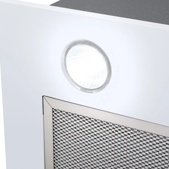 Вытяжка встраиваемая Maunfeld Crosby Light C 60 белый управление: ползунковое (1 мотор)