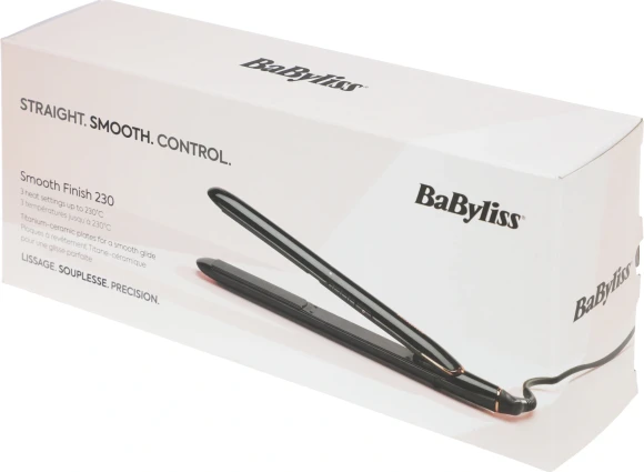 Выпрямитель Babyliss ST250E 37Вт черный макс.темп.:230С покрытие:керамико-титан.