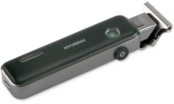 Триммер Hyundai H-HT6070 зеленый (насадок в компл:3шт) Триммер Hyundai H-HT6070 зеленый (насадок в компл:3шт)