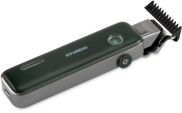 Триммер Hyundai H-HT6070 зеленый (насадок в компл:3шт) Триммер Hyundai H-HT6070 зеленый (насадок в компл:3шт)